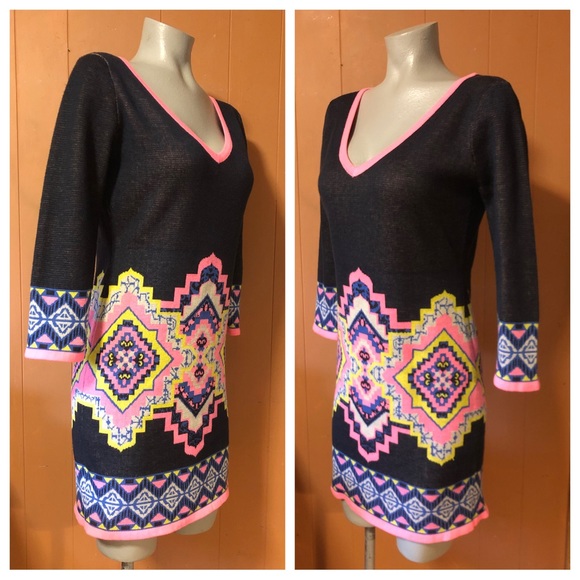 Flying Tomato Knit Sweater Dress, Large - Picture 4 of 11